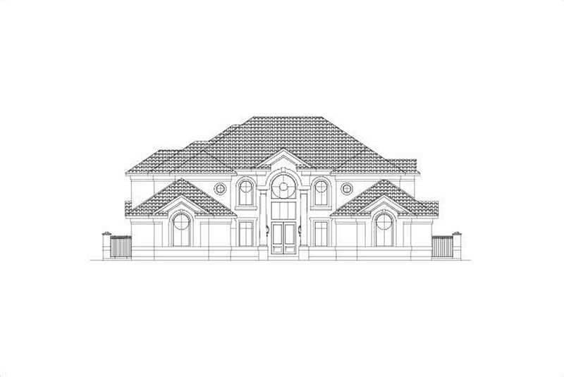 Main image for house plan # 15865