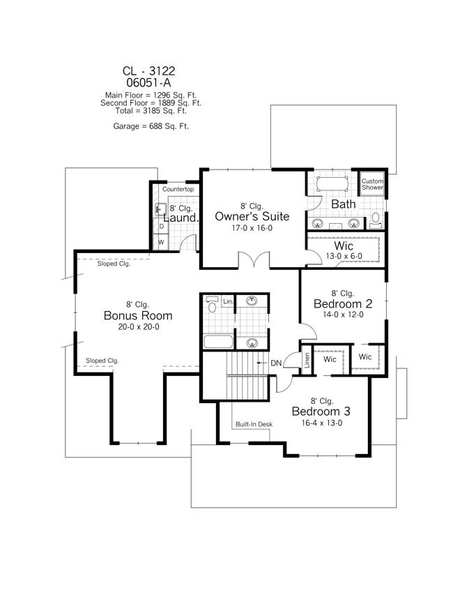 Floor Plan Second Story