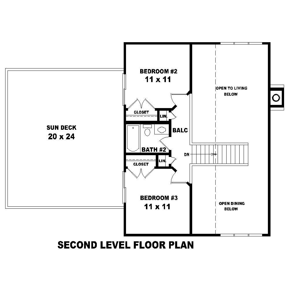 Floor Plan Second Story
