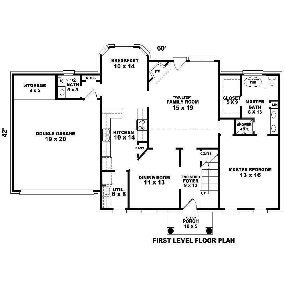 Floor Plan First Story