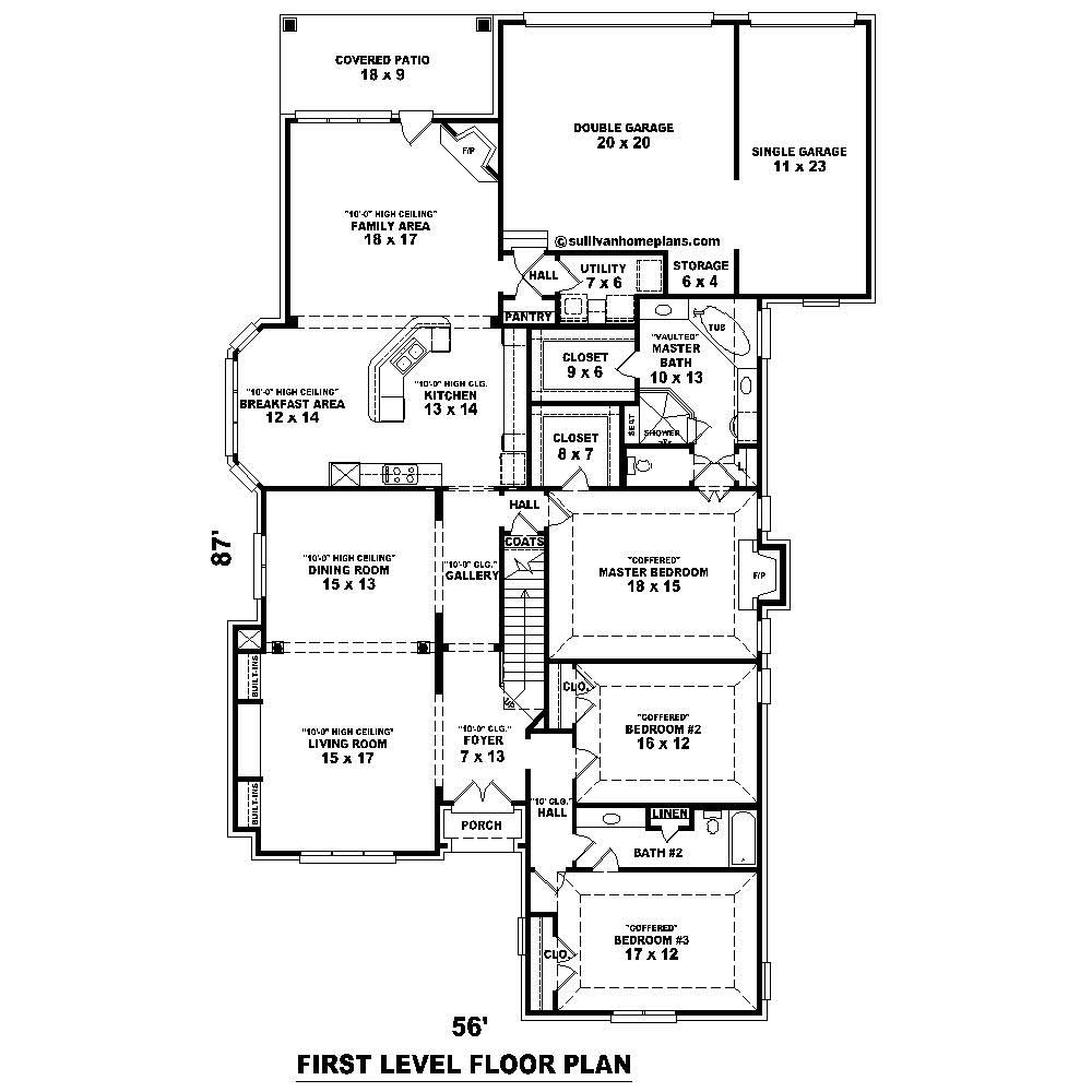 Floor Plan First Story