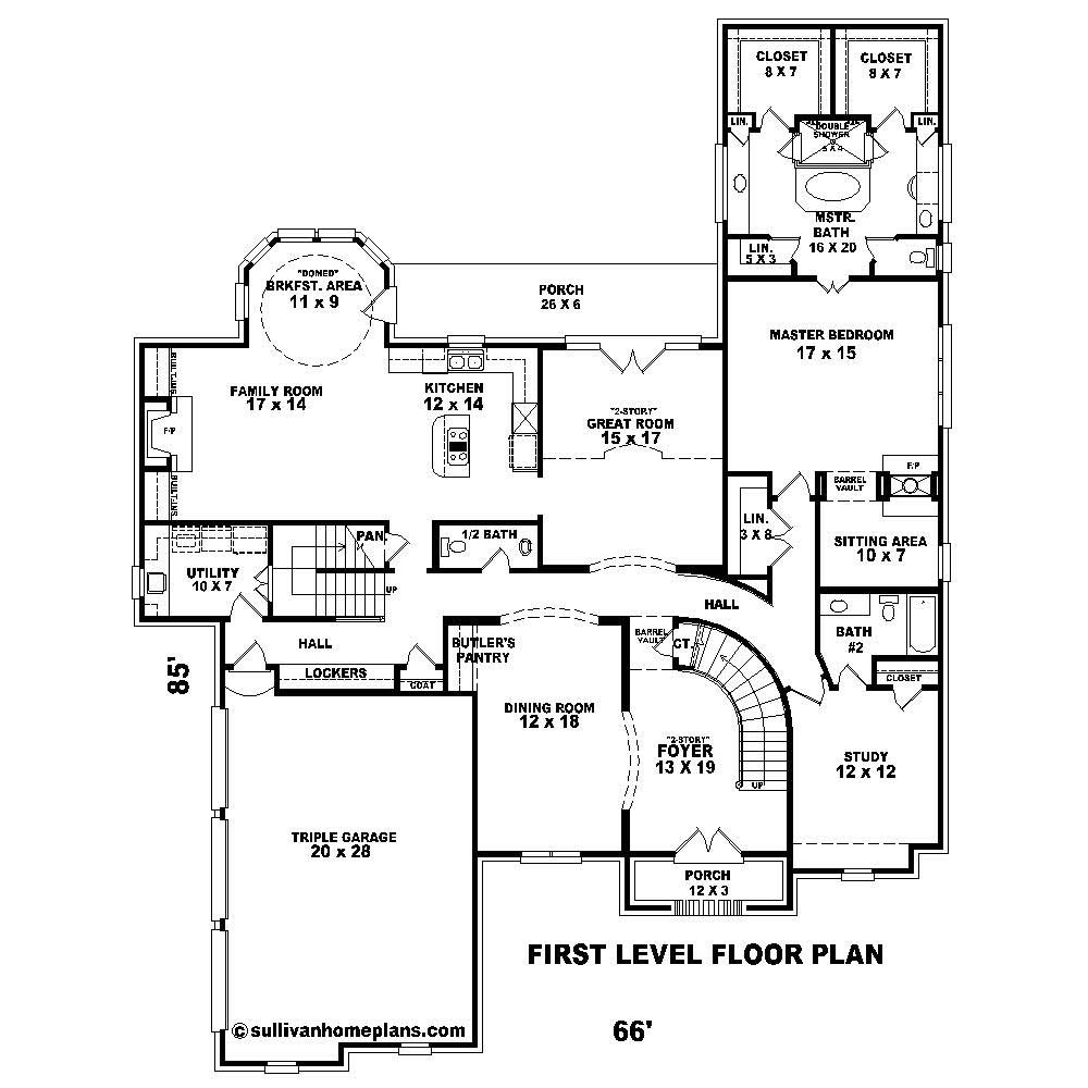 Floor Plan First Story