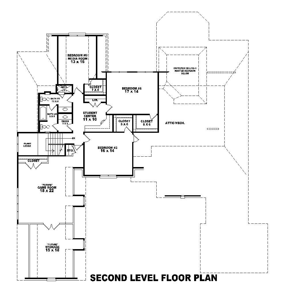 Floor Plan Second Story
