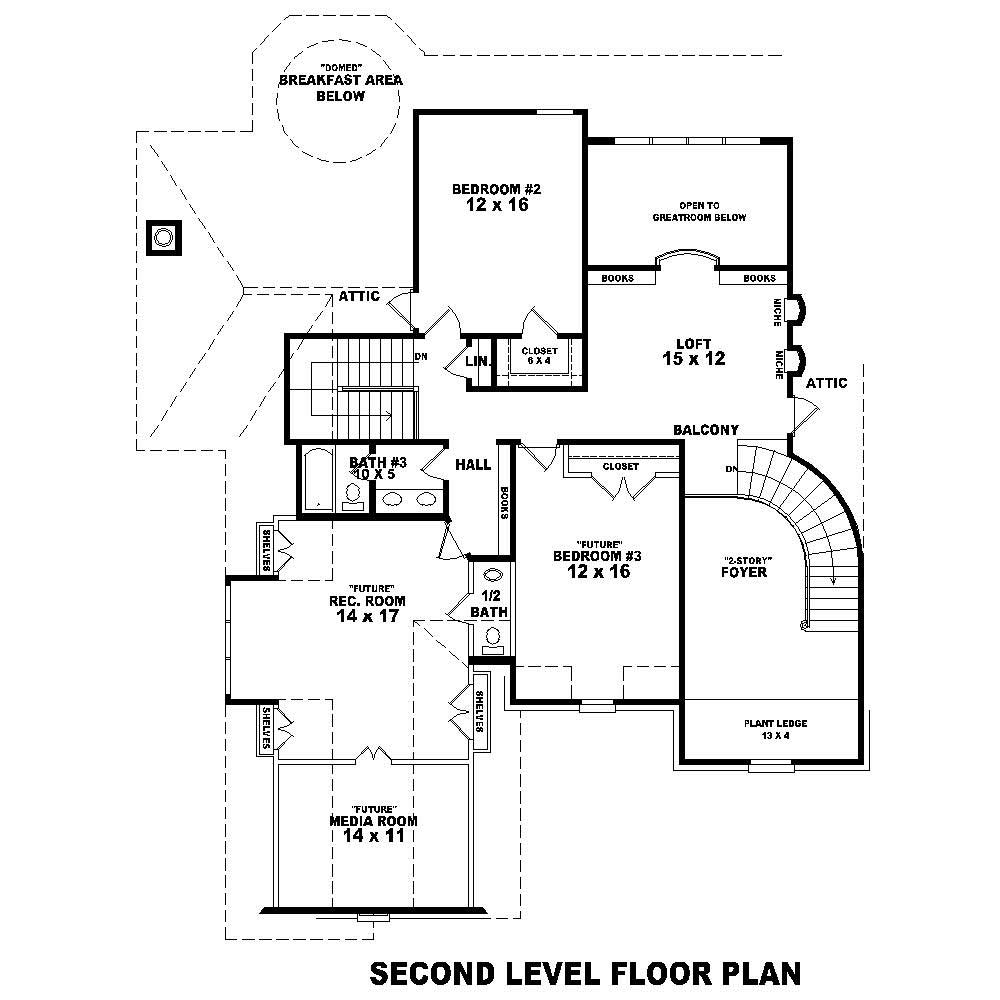 Floor Plan Second Story