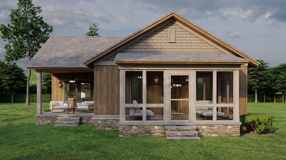 Coastal Floor Plan - 2 Bedrms, 1.5 Baths - 1071 Sq Ft - #193-1276