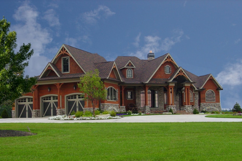 4-Bedroom, 3773 Sq Ft Cottage Home - Plan #198-1015 - Main Exterior