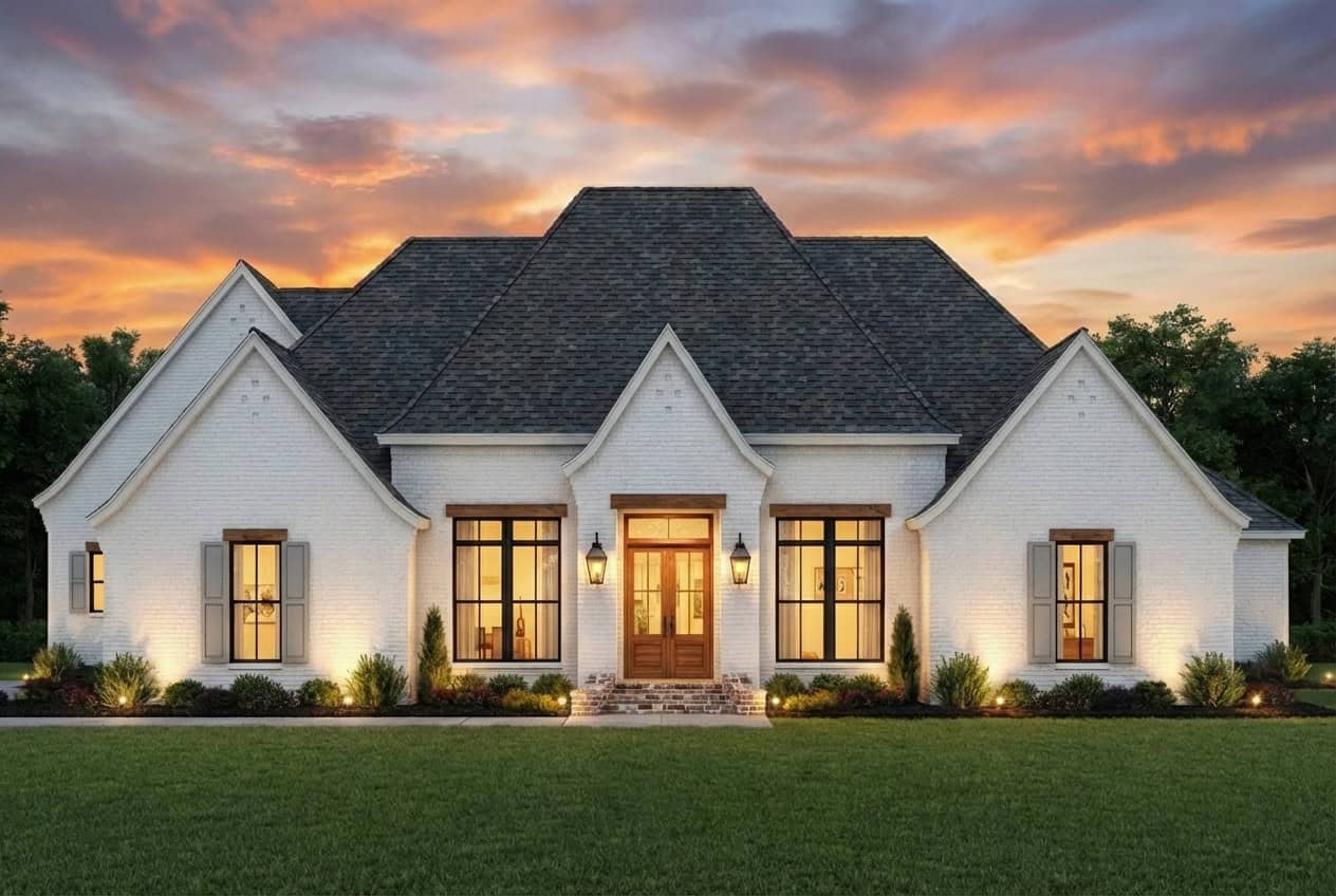 4-Bedroom, 2666 Sq Ft French Country House - Plan #206-1050 - Front Exterior