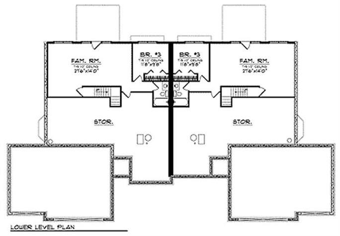Luxury Multi-Unit Home with 3 Bedrooms, 4578 Sq Ft | Floor Plan #101-1015