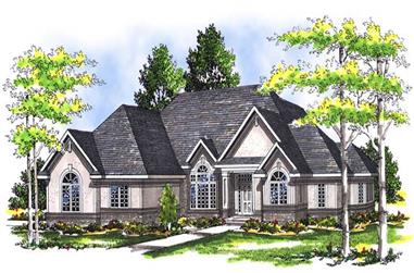 3-Bedroom, 2439 Sq Ft Craftsman Home Plan - 101-1139 - Main Exterior