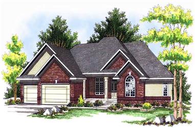 4-Bedroom, 2570 Sq Ft Craftsman House Plan - 101-1432 - Front Exterior