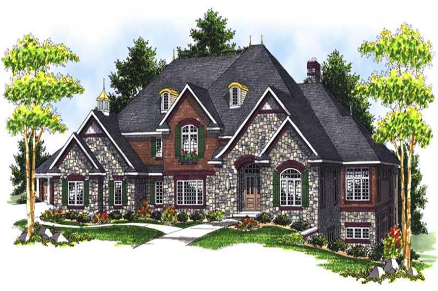 Country Luxury Home With 4 Bdrms 4050 Sq Ft House Plan 101 1491