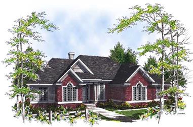 3-Bedroom, 2452 Sq Ft Craftsman House Plan - 101-1536 - Front Exterior