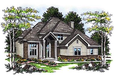 4-Bedroom, 2458 Sq Ft Craftsman Home Plan - 101-1757 - Main Exterior