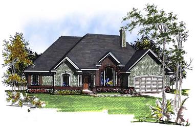 3-Bedroom, 2286 Sq Ft Craftsman House Plan - 101-1761 - Front Exterior