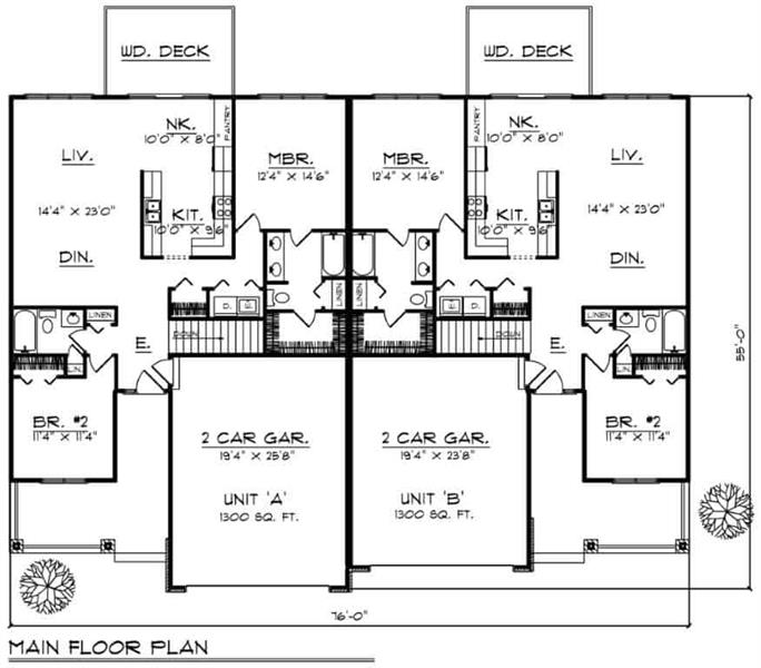 duplex-ranch-home-with-2-bdrms-1300-sq-ft-per-unit-floor-plan-101-1766