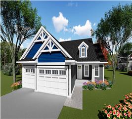 Ranch House Plan - 3 Bedrms, 2.5 Baths - 1583 Sq Ft - #101-1940