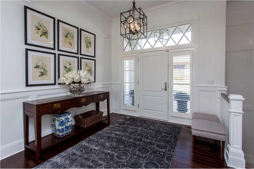 Entry Hall: Foyer of this 3-Bedroom,2784 Sq Ft Plan -101-1980