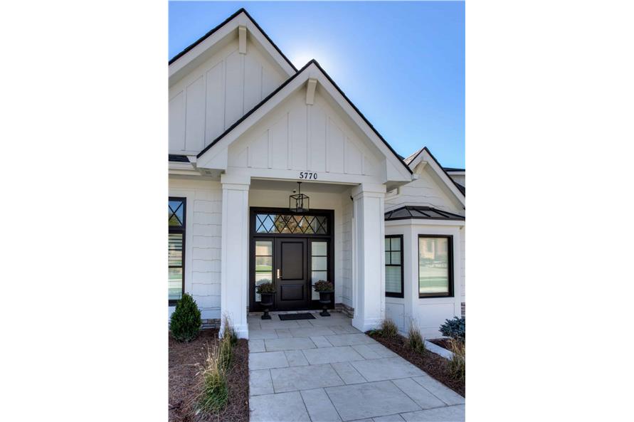 Front Door of this 3-Bedroom,2784 Sq Ft Plan -101-1980