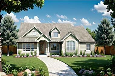 2-Bedroom, 1425 Sq Ft Ranch Home - Plan #103-1141 - Main Exterior