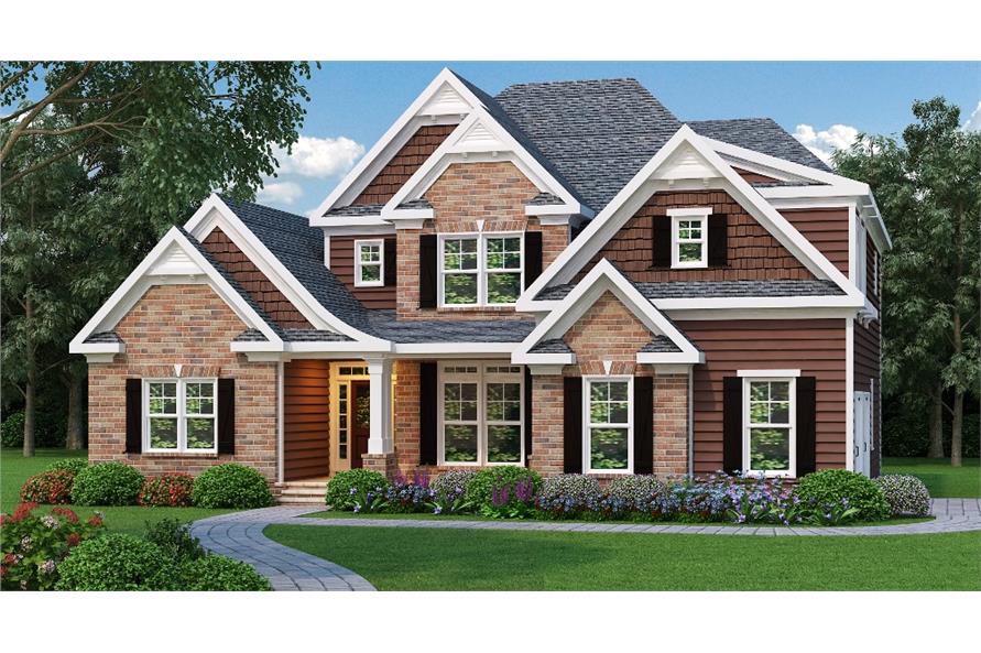 3 Bedrm 2276 Sq Ft Country House Plan 104 1010