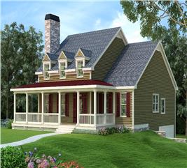 Country House Plan #104-1199: 3 Bedrm, 2293 Sq Ft Home | ThePlanCollection