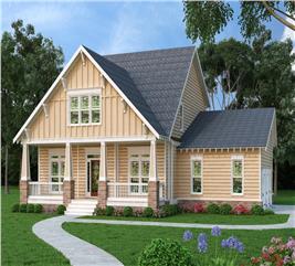 Craftsman House Plan #104-1214: 4 Bedrm, 2855 Sq Ft Home ...