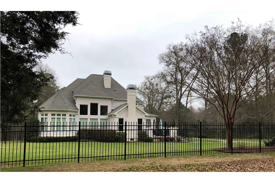 Rear View of this 4-Bedroom,3065 Sq Ft Plan -106-1194