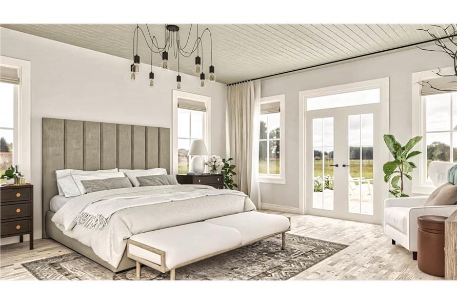 Bedroom of this 4-Bedroom,3686 Sq Ft Plan -106-1338