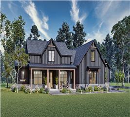 Modern Farmhouse House Plan - 4 Bedrms, 3.5 Baths - 2764 Sq Ft - #106-1340