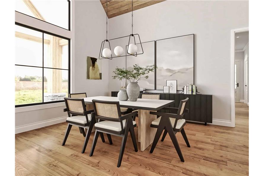 Dining Room of this 3-Bedroom,1928 Sq Ft Plan -106-1353