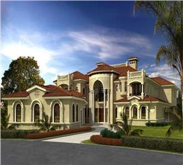 California Style Home Plan - 3 Bedrms, 1453 Sq Ft, #107-1053