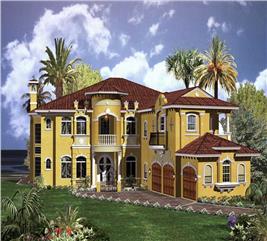 Luxury Home with 6 Bdrms, 6679 Sq Ft | Floor Plan #107-1207