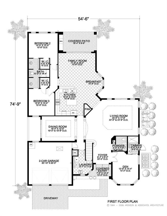 Mediterranean Home with 1 Bdrm, 4898 Sq Ft | Floor Plan #107-1060