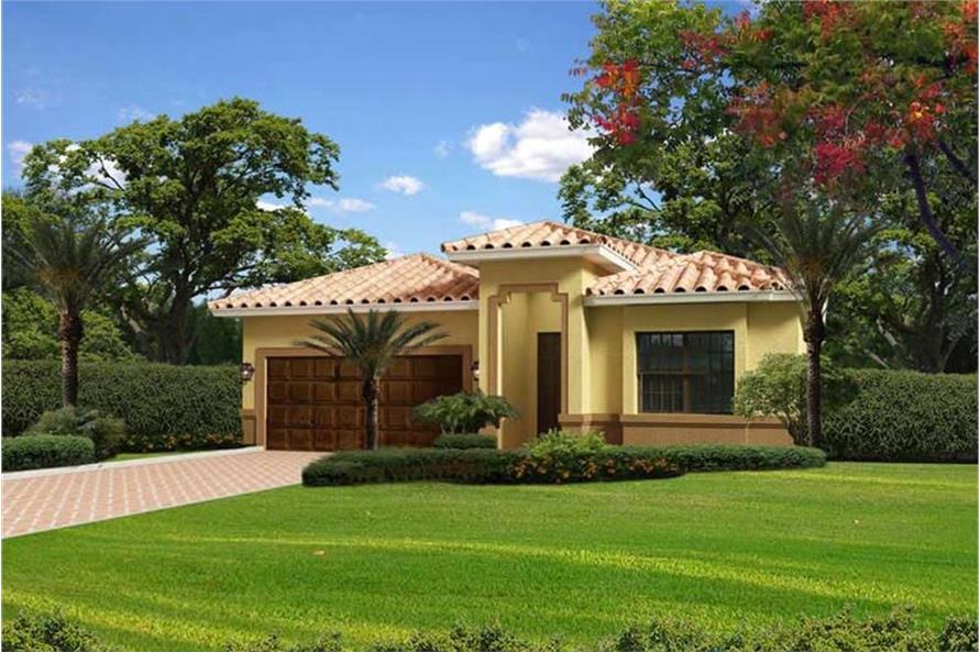 Florida House Plan With 4 Bedrooms 2 Baths 2441 Sq Ft