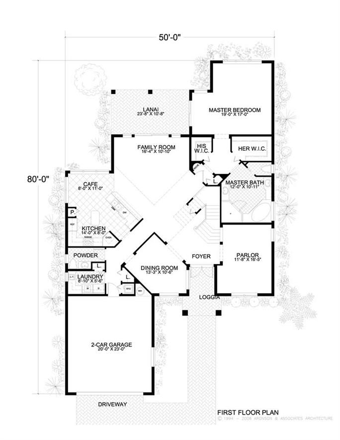 Mediterranean Home with 5 Bdrms, 3303 Sq Ft | House Plan #107-1100