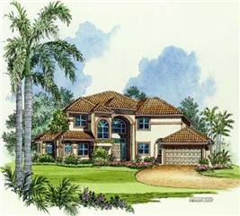 Luxury Home with 4 Bdrms, 5057 Sq Ft | House Plan #107-1188