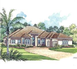 Mediterranean Home with 5 Bdrms, 4762 Sq Ft | House Plan #107-1026