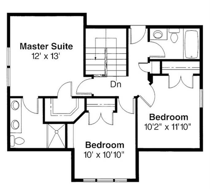 Country - Craftsman Home with 3 Bdrms, 1540 Sq Ft | Floor Plan #108-1218