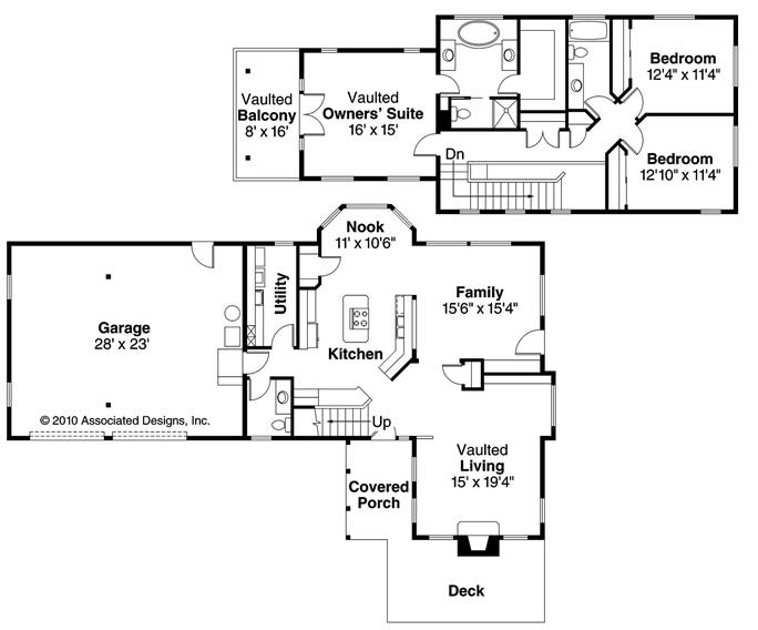 Contemporary Home with 3 Bdrms, 2152 Sq Ft | House Plan #108-1283