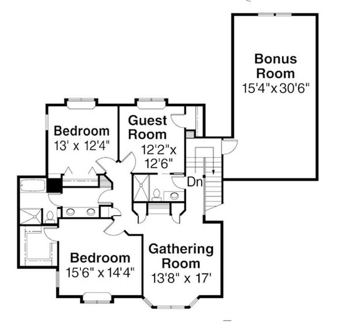 Contemporary Home with 4 Bedrooms, 3997 Sq Ft | Floor Plan #108-1444