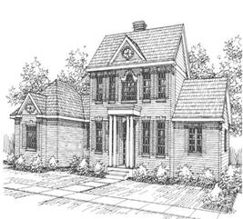 Colonial Home with 3 Bedrooms, 2707 Sq Ft | House Plan #108-1455