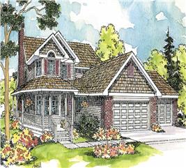 Country Home with 4 Bedrooms, 2540 Sq Ft | Floor Plan #108-1456