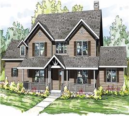 Country - Traditional Home with 4 Bedrms, 3588 Sq Ft | Plan #108-1504