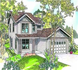 Country - Craftsman Home with 4 Bedrms, 1672 Sq Ft | Plan #108-1645