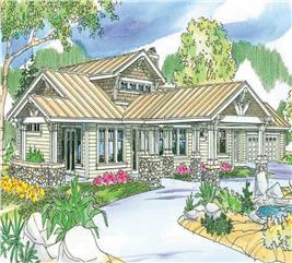 Contemporary Floor Plan - 2 Bedrms, 2.5 Baths - 4022 Sq Ft - #146-2226