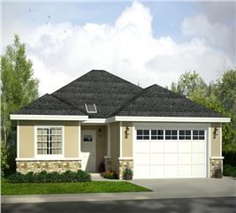 3 Bedrm, 1497 Sq Ft Traditional House Plan #108-1811