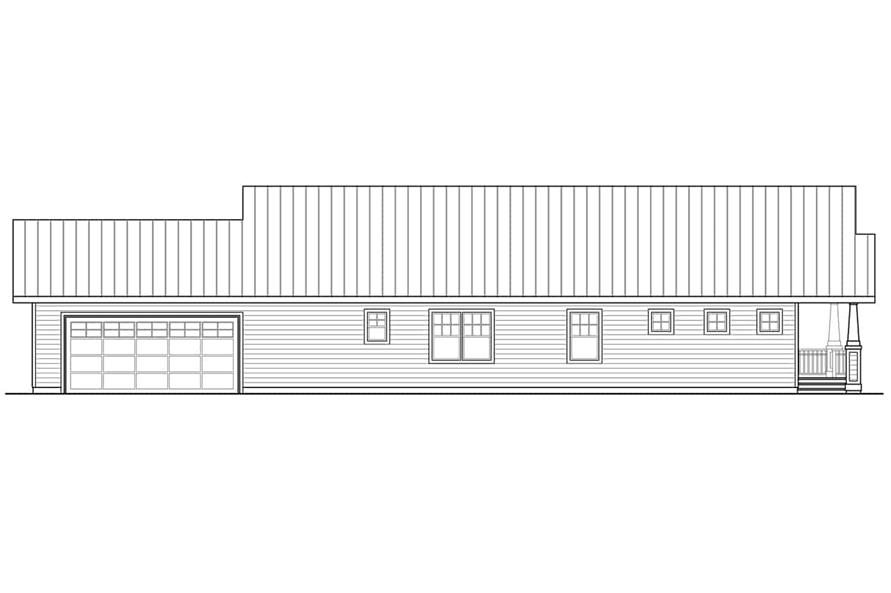 Ranch Home Plan - 3 Bedrms, 2 Baths - 1685 Sq Ft - #108-1946