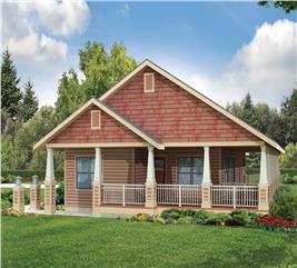 Ranch Home Plan - 3 Bedrms, 2 Baths - 1685 Sq Ft - #108-1946