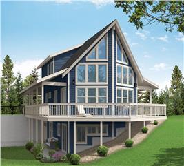 Vacation Home - 4 Bedrms, 3 Baths - 2906 Sq Ft - Plan #108-2010