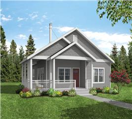 Ranch Home Plan - 3 Bedrms, 2 Baths - 1395 Sq Ft - #108-2070